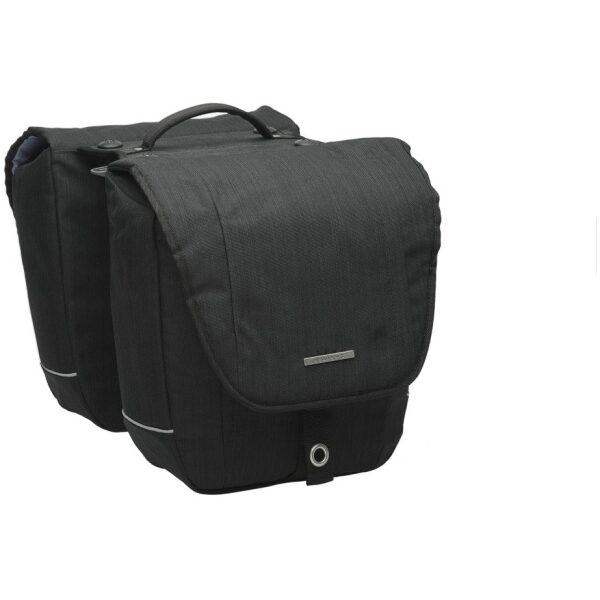 New Looxs fietstas dubbel Avero Racktime 25L Black - Afbeelding 5
