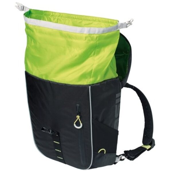 Basil rugtas Miles daypack Black Lime - Afbeelding 6