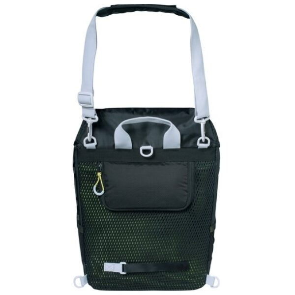 Basil rugtas Miles daypack Black Lime - Afbeelding 5