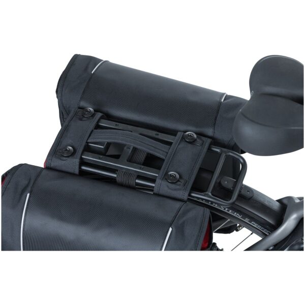 Basil fietstas dubbel Sport Design MIK Black - Afbeelding 2