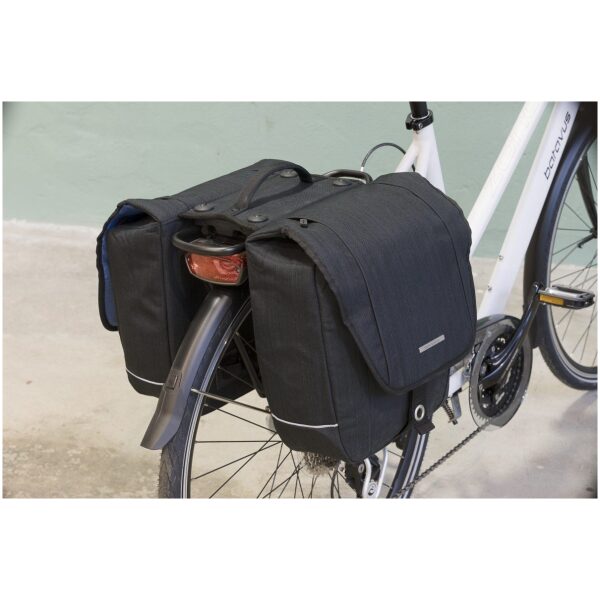 New Looxs fietstas dubbel Avero Racktime 25L Black