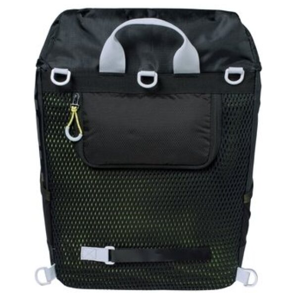 Basil rugtas Miles daypack Black Lime - Afbeelding 7