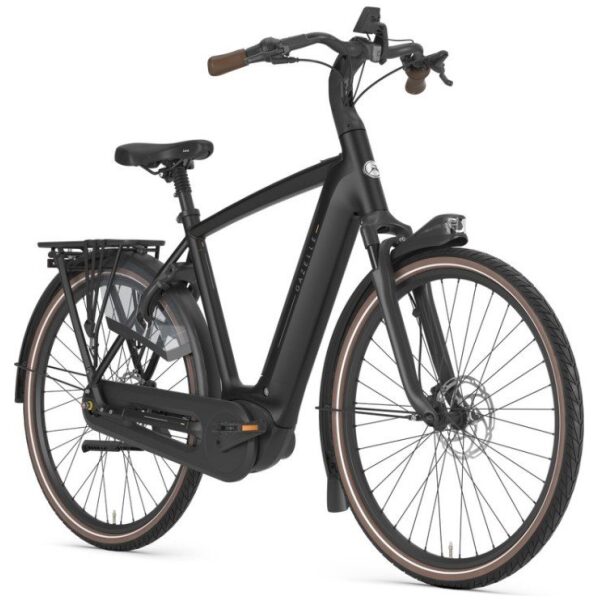 Gazelle Grenoble C8+ Black Mat HEREN