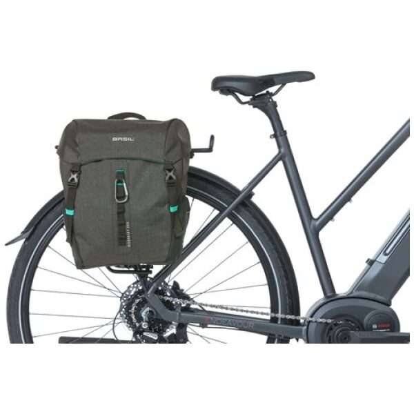 Basil fietstas enkel Discovery zwart melee Melee Black - Afbeelding 6