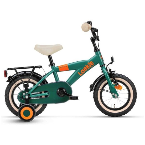 Loekie Booster Gents 12" Green Groen Jongens