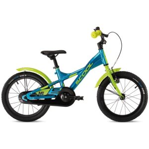 Scool XXlite 16 Zoll 1-Gang, Rucktritt Blue/Lime