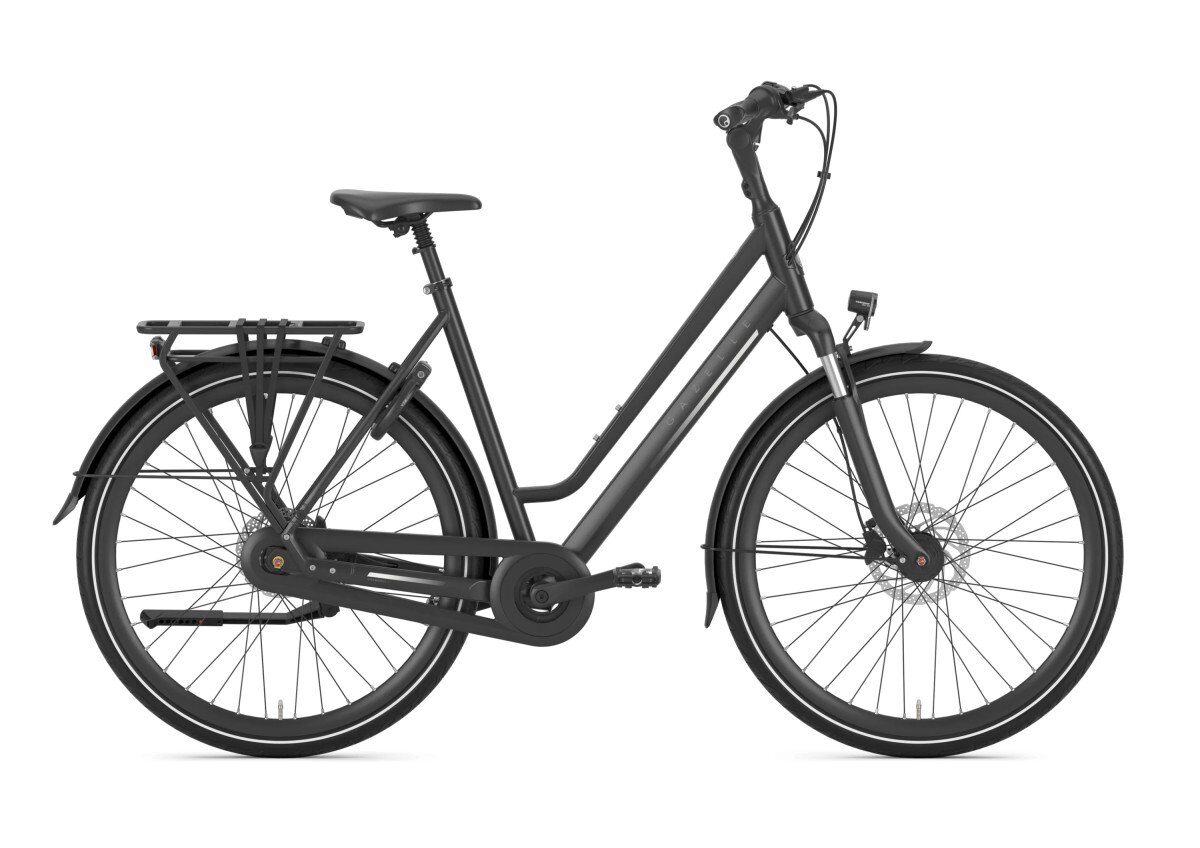 Gazelle Chamonix C7 Black Mat Dames